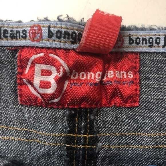 𝅺bongo Y2K Denim Mini Skirt, size 13 (fits like 12) - Picture 6 of 10